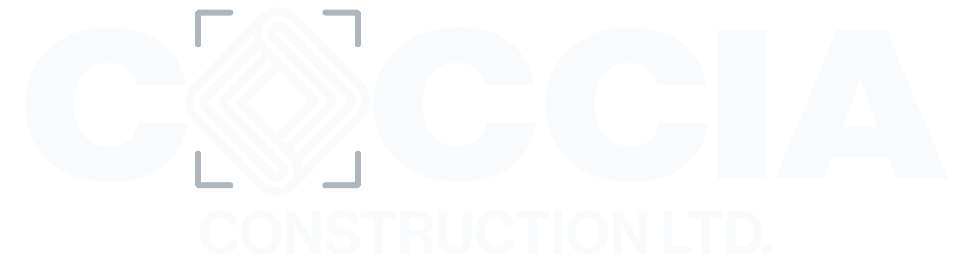 Coccia Construction Logo White - Vancouver - Canada Detailing and Layout