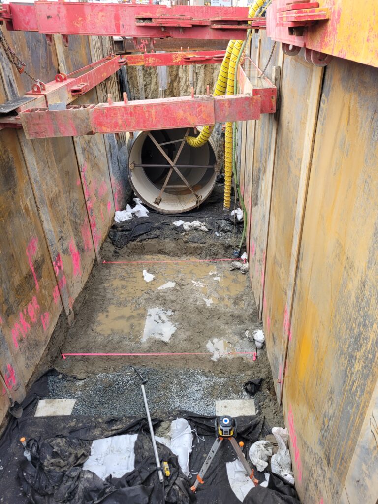 WaterPipeline COQ4 - Coccia Construction - Vancouver- Canada