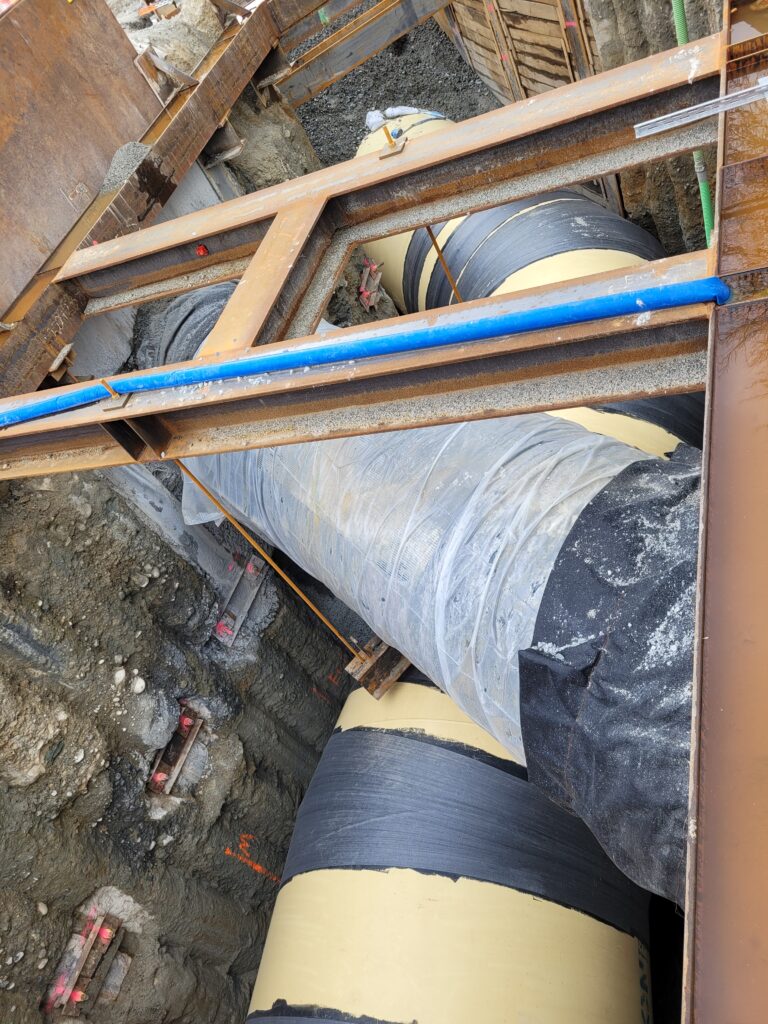 WaterPipeline COQ4 - Coccia Construction - Vancouver- Canada