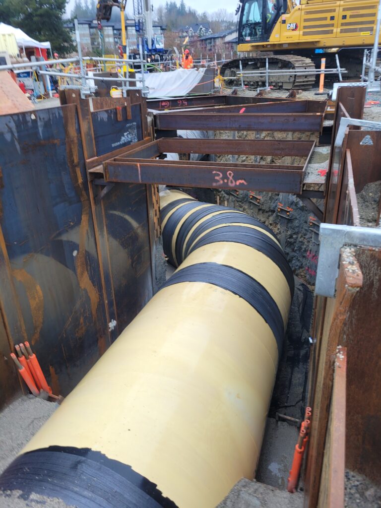 WaterPipeline COQ4 - Coccia Construction - Vancouver- Canada